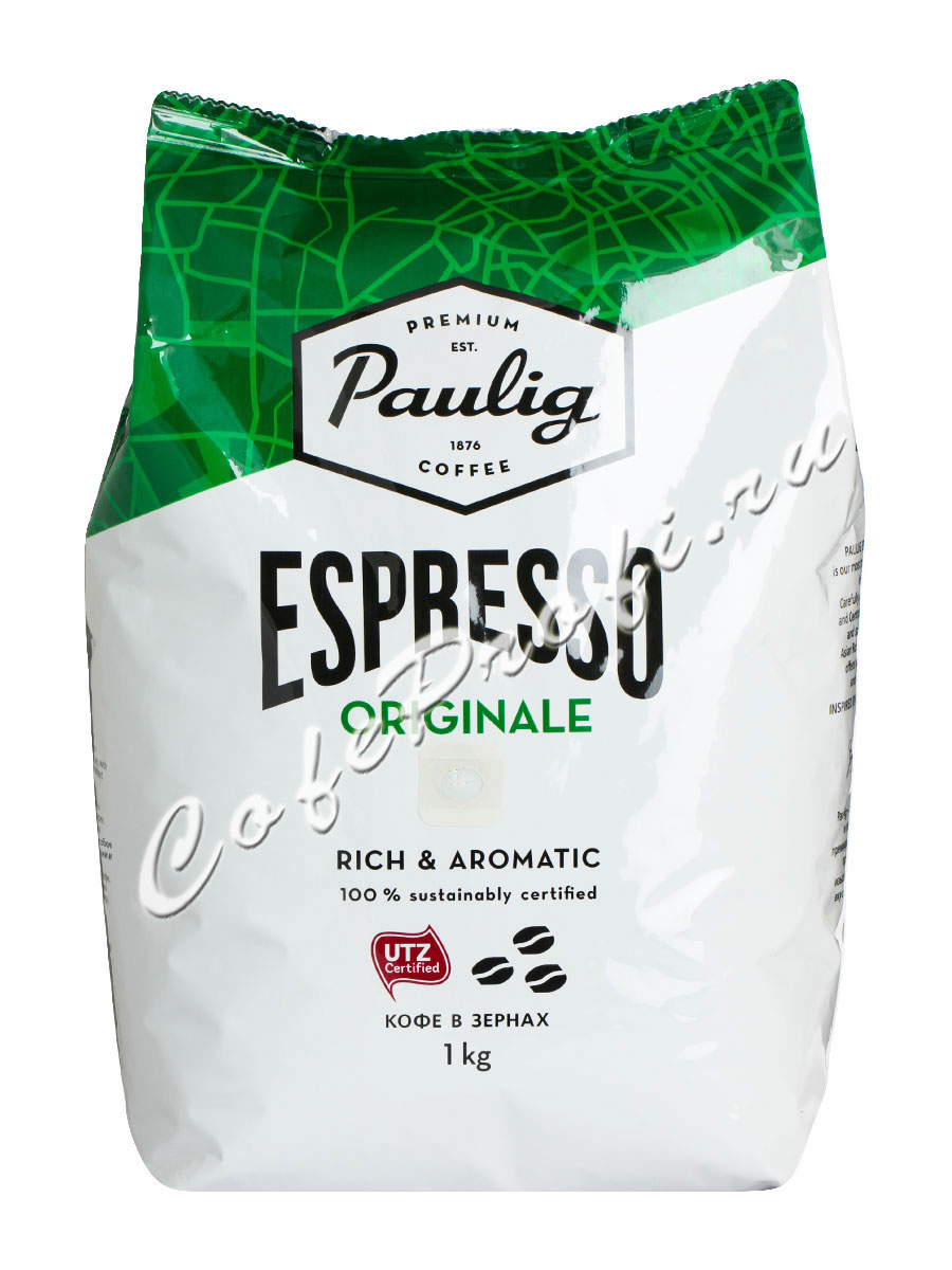 Кофе Paulig (Паулиг) Espresso Originale в зёрнах 1 кг