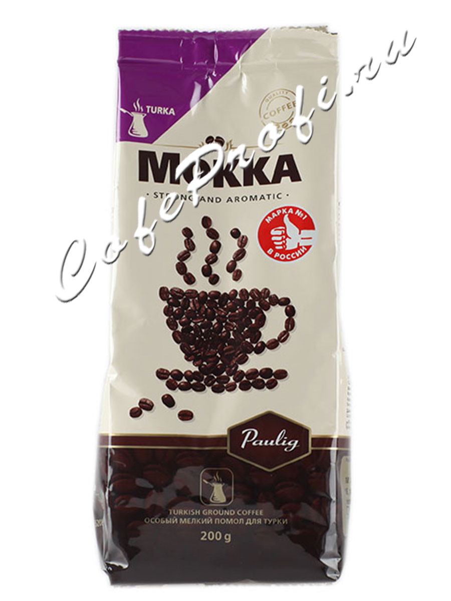 Кофе Paulig (Паулиг) Mokka молотый 200 г для турки 
